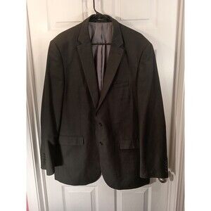 Loriano Italian Design Blazer Jacket Size 46L Black